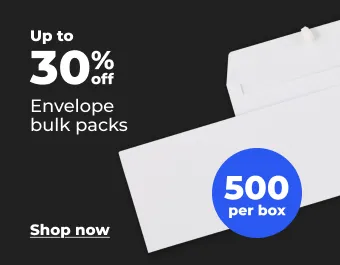 Up to 30% off bulk envelope