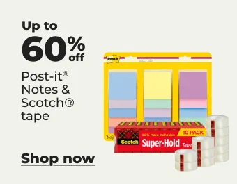 Post-it & Scotch tape