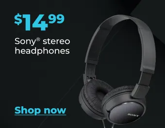 Image of Sony headphone