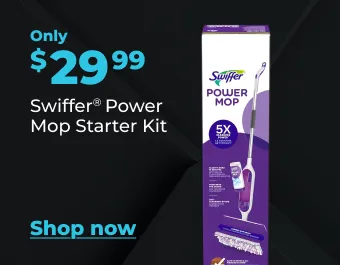$29.99 Swiffer power mop starter kit