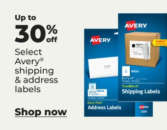 Image of avery labels