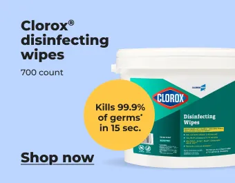 Clorox disinfecting wipes