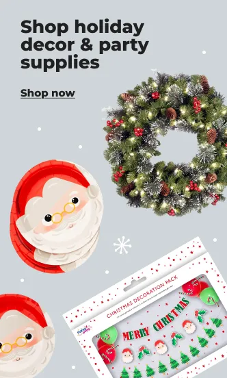 Shop holiday decor