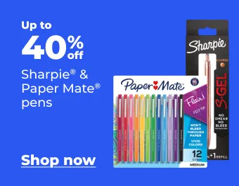 Up to 40% off Sharpie & Paper Mate pens
