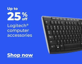 Up to 25% off Logitech computer accessories