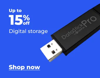 up to 15% off digital storage