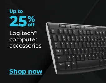 Up to 25% off Logitech computer accessories