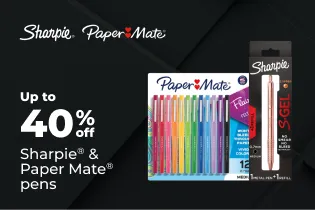 Up to 40% off Sharpie Paper Mate pens