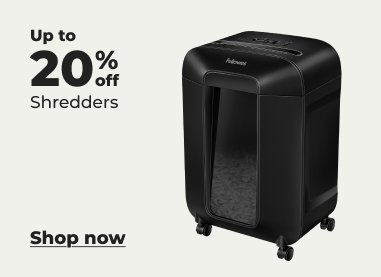 Shop up to 20% off shredders