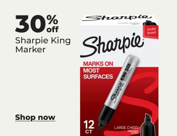 Shop now: 30% off Sharpie King marker
