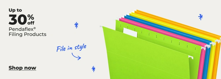 Shop now: Up to 30% off Pendaflex filing products