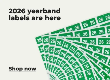 Shop now: 2026 Yearband labels are here