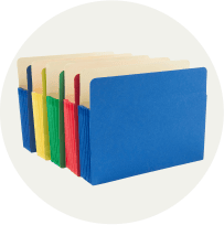 Image of file pockets and jackets