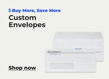 Shop custom envelopes