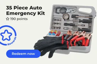 Image of 35 pirce auto emergency kit