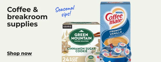 Coffee & breakroom supplies
