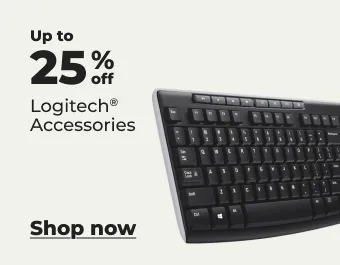 Up to 25% off Logitech accessories