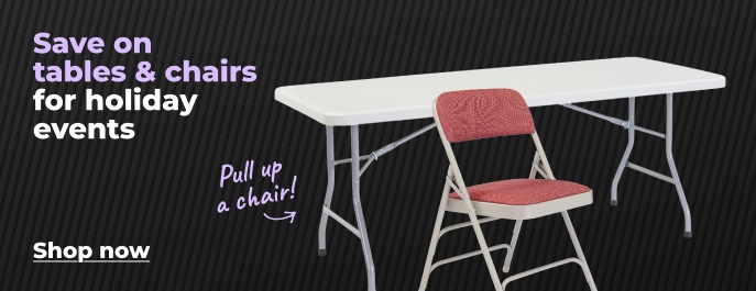 Image of tables chairs