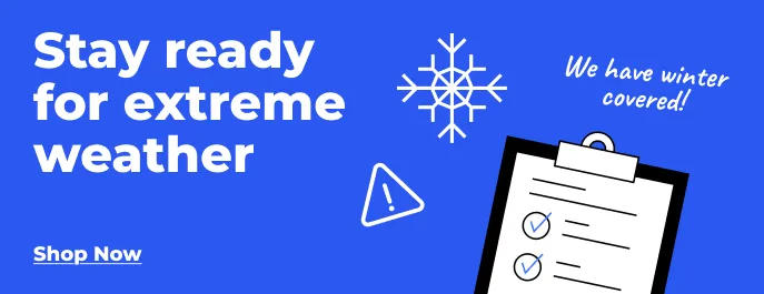 Stay ready for extreme weather