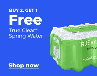 Buy 2, get 1 free True Clear Water