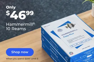 Image of Hammermill copy paper at 46.99 spend $200