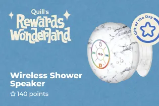 Image of wireless shower speaker