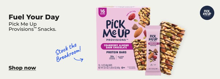 Shop Pick Me Up Provision Snacks