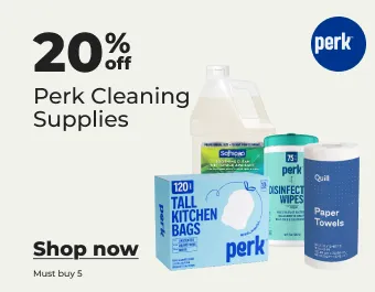 20% off Perk cleaning supplies