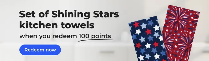Image of Shining Stars kitchen towel set