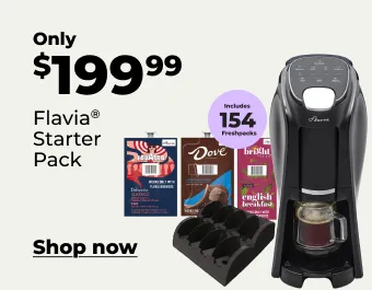 Only $199.99, Flavia starter pack