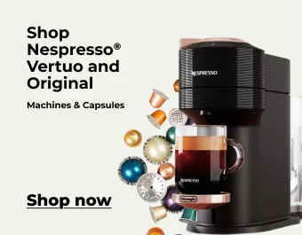 Shop Nespresso Vertuo and original