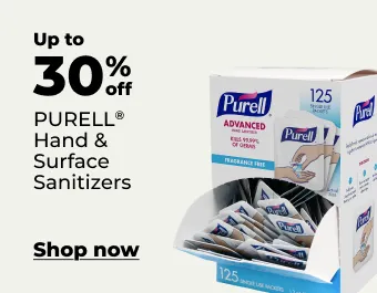 Up to 30% off PURELL sanitizers