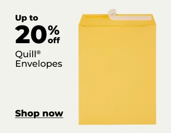 Up to 20% off Quill envelopes