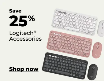 Save 25% Logitech accessories