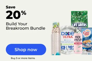 Image of breakroom bundle items at 20% off