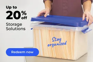 Image of container with file folders up to 20% off