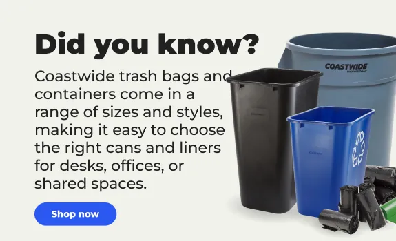 Shop Coastwide Professional trash bags and containers