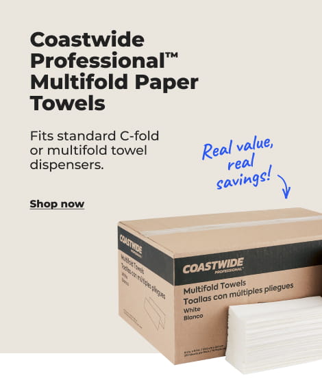 Coastwide Professional Multifold Paper Towels
