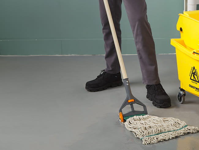 Cleaning tools products background