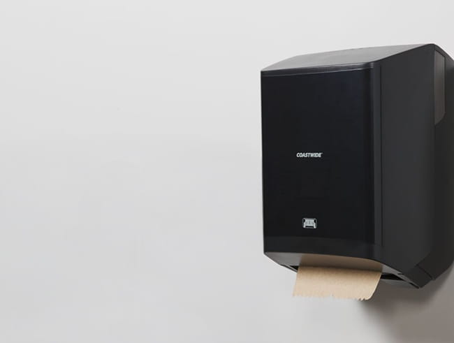 Janitorial paper products background