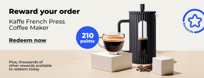 Get Kaffe coffee maker with 210pts