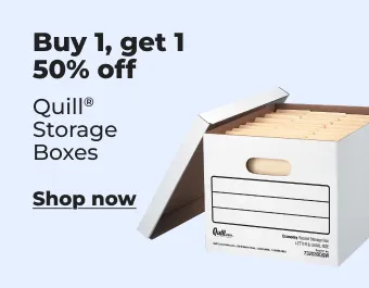 BOGO 50% Quill storage boxes