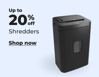 Up to 20% off Shredders