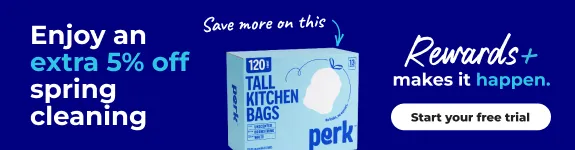 Banner image of rewards free trial spring cleaning