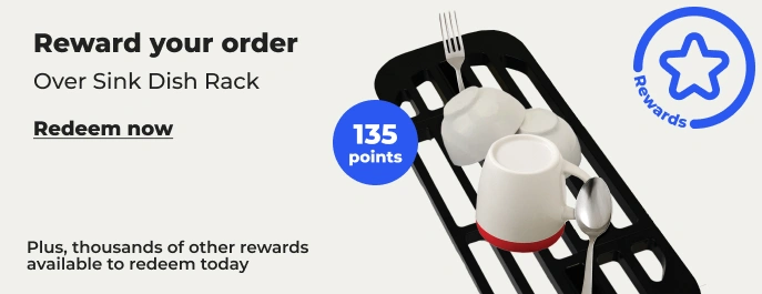 Image of rewards oven sink dish rack wand 135 pts