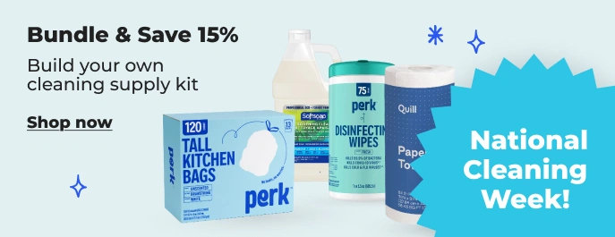 Image of cleaning supply bundle save 15%