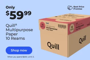 Image of 10 ream Quill paper at 59.99