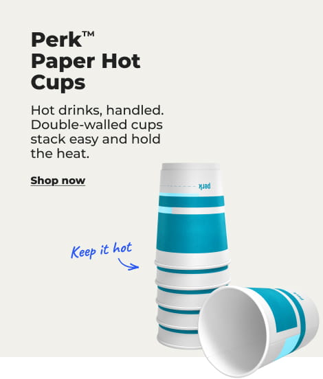 Shop paper hot cups