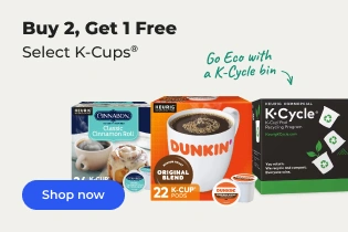 Shop now: Buy 2 get 1 K-Cups