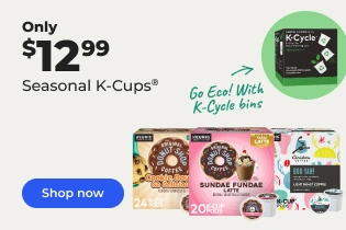 Shop now: Seasonal K-Cups for $12.99